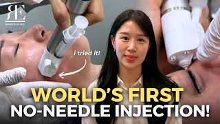 Trying World’s First No-Needle Injection?! 😱 | DermaJet Salmon DNA + Juvelook at Renovo Skin Clinic