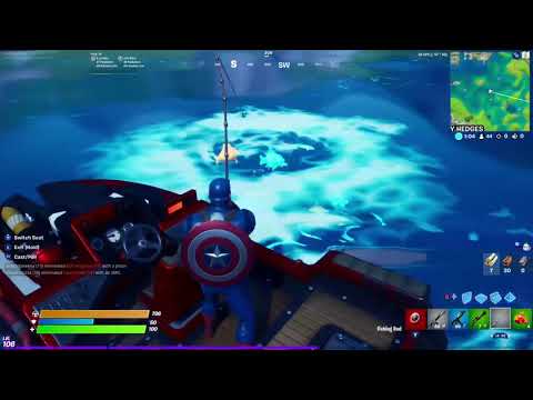 Chomp!!!  Fortnite Loot Shark Elim and Punch Card Complete