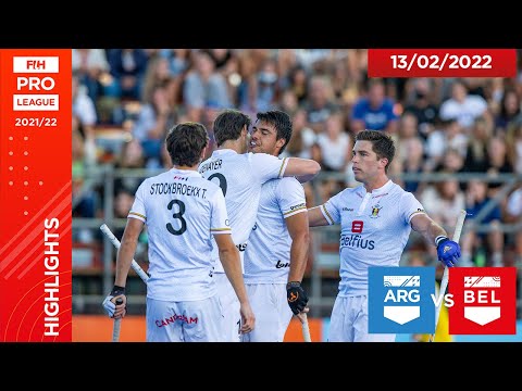 FIH Hockey Pro League Season 3: Argentina vs Belgium (Men), Game 2 highlights