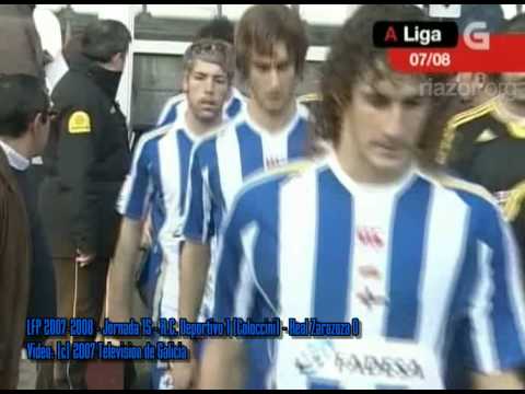 R.C.Deportivo - R.Zaragoza (1-1) LFP 07/08 16ª Jornada