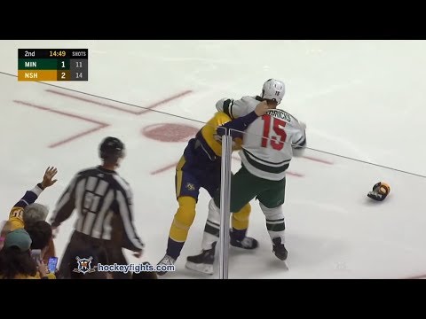 Matt Hendricks vs Zac Rinaldo