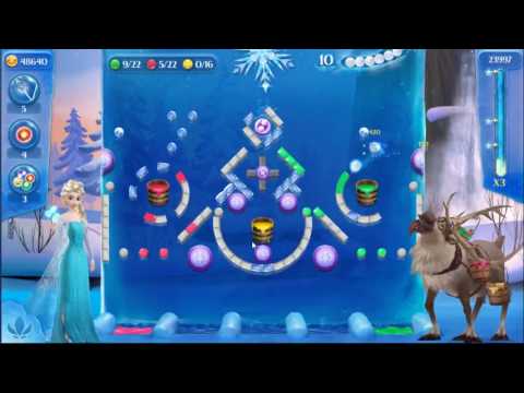 Frozen Free Fall: Icy Shot Level 151 - NO BOOSTERS ☃☃☃