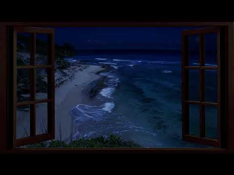 1 Sleep With Window Open to The Ocean   Deep Sleeping With Relaxing Ocean Sounds