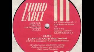 Élite - I Can't Stand It