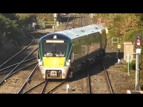 Irish Rail 22000 Class Intercity Train 22348 - Clonsilla Station, Dublin