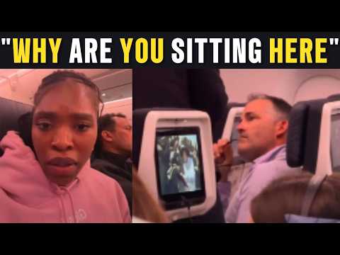 White Man Refuses To Sit Next To Black Woman On Flight From France!!