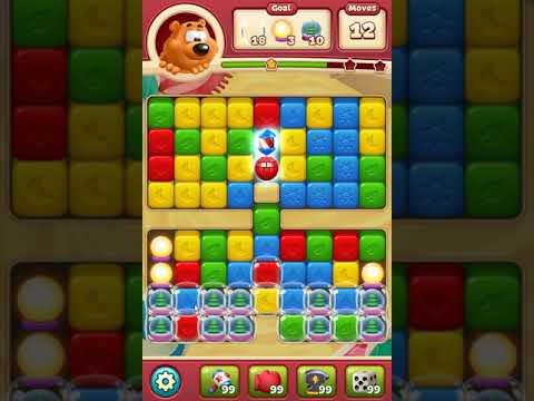 Toon Blast Level 3084 NO BOOSTERS - A S GAMING ✔️