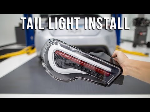 How to Install Tail Lights Scion FR-S, Subaru BRZ, & Toyota GR86