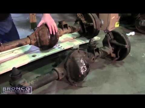 Bronco Graveyard Dana 30 & 44 Tech