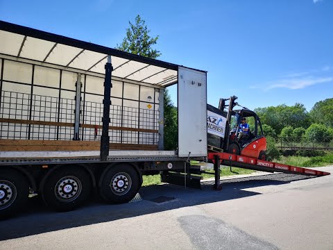 Rampe de quai mobile galvanisée robuste - AZ Ramp Prime WLO - Capacité 8T à 12T - Protection anticorrosion_6