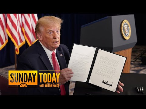 President Trump Signs Executive Order For Coronavirus Relief