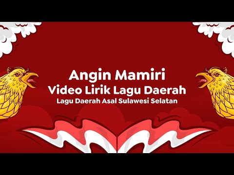 Video Lirik Lagu Daerah | Angin Mamiri
