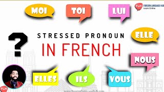 French stressed pronouns