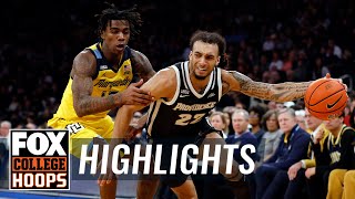 Providence Friars vs. Marquette Golden Eagles Big East Tournament Highlights | CBB on FOX