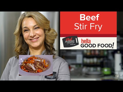 Pepper Beef Stir Fry with Peanuts