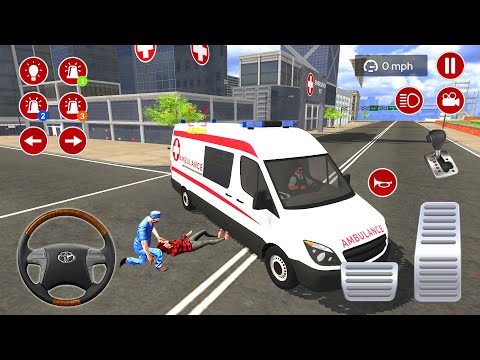 American Ambulance Emergency Simulator 2021 Game | Rescue Van Driving – Android Gameplay