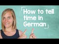 How To Tell Time In German A1 With Jenny