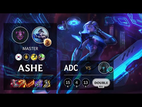 Ashe ADC vs Kalista - KR Master Patch 11.24