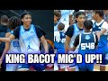 King Bacot MIC D UP At CP3 Camp Best Player In 7th Grade