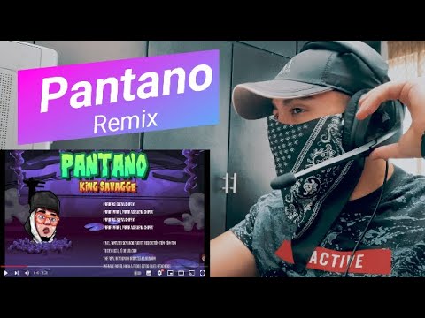 Mexicano Reacciona a PANTANO RMX - King Savagge, Drako mafi, Marcianeke, L-Gante, Jordan 23, Cris Mj