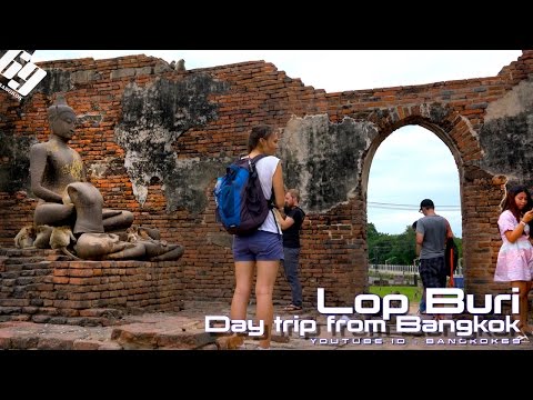 Lopburi / Viagem de um dia saindo de Bangkok Vlog01