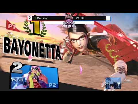 UTS #54 | Demon (Bayonetta) Vs. WEST (Captain Falcon) | Top 8 Winners Semi-Final
