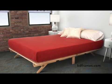 Fold Platform Bed Assembly product demo video