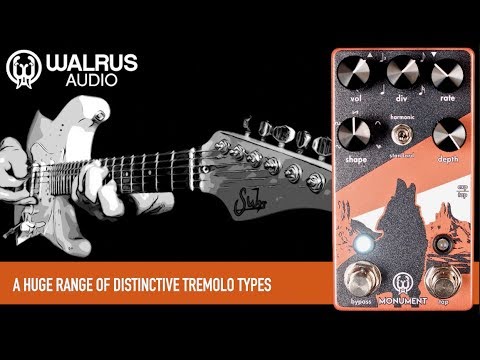 Walrus Audio Monument V2 Harmonic Tap Tremolo image 4