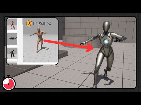 Mixamo to Unreal Engine Mannequin in 45 seconds