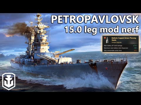 10% Dispersion Is Just Too Good! - Petropavlovsk Legendary Mod Nerf (World of Warships)