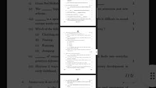 CBSE CLASS 12TH EARLY CHILDHOOD CARE AND EDUCATION QUESTION PAPER 2023