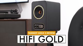 Video thumbnail for TANNOY STUDIO MONITORS - Powered Speaker Review - TANNOY GOLD 5 REVIEW by Andrew Robinson