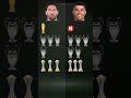 Comparison Lionel Messi Vs Cristiano Ronaldo Trophy Lensabola