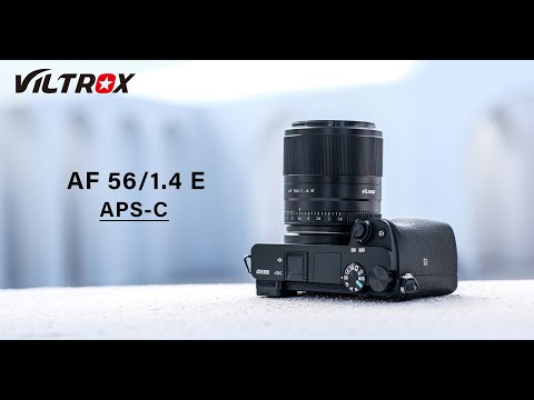 Viltrox AF 56mm f/1.4 E Lens for Sony E (Black) video