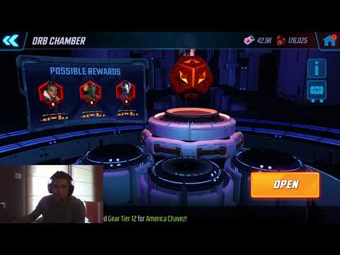 Agent Coulson 58 RS orbs pull - Marvel Strike Force