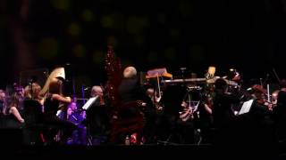 Rick Wakeman plays "Merlin" at the O2