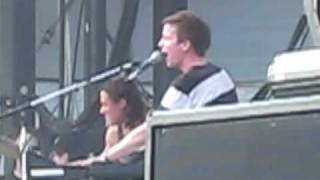 Matt & Kim Just A Friend Lollapalooza Grant Park Chicago IL August 6 2010 Day 1
