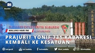 Download lagu PRAJURIT YONIF 731 KABARESI KEMBALI KE KESATUAN - MHI 23/03/2023 mp3 Download lagu PRAJURIT YONIF 731 KABARESI KEMBALI KE KESATUAN - MHI 23/03/2023 mp3