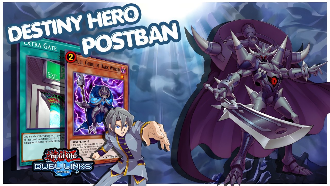 DESTINY HERO POST BANLIST DUEL LINKS | WEAVING THE FUTURE RANKED GAMEPLAY