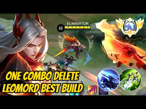 INSANE BURST DAMAGE LEOMORD ONE SHOT KILL | LEOMORD BEST BUILD 2023