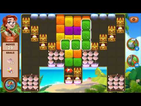 Lost Island Blast Adventure Level 1978 NO BOOSTERS - A S GAMING ✔️