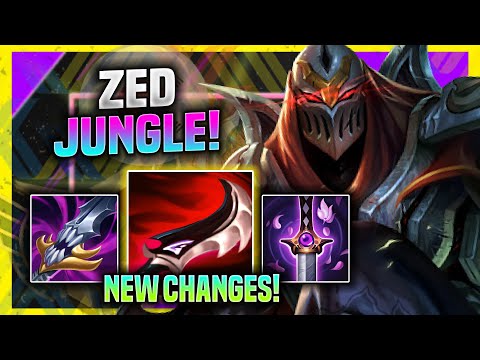 KOREAN CHALLENGER TRIES ZED WITH NEW CHANGES FOR JUNGLE! - Challenger Plays Zed Jungle vs Lillia!