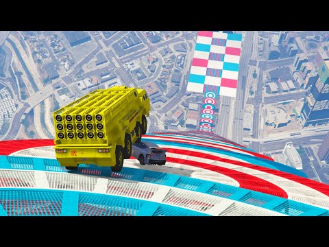 MEGA RAMPA 9999% IMPOSIBLE! SIN CONTROL!! - GTA V ONLINE