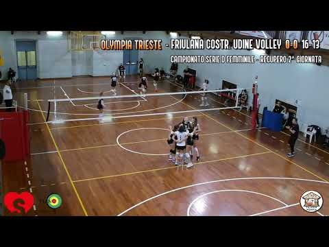 DF #Iotifosveva Olympia Trieste - Udine Volley 06/11/2021