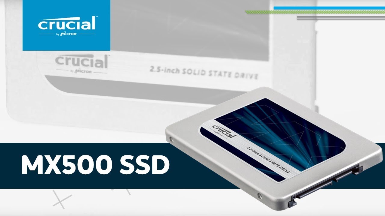 Crucial SSD MX500 2.5" SATA 1000 GB