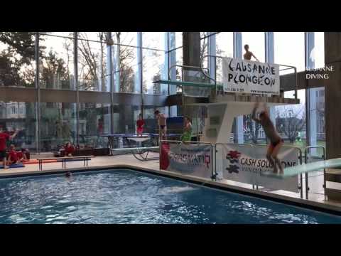2016.12 Lausanne -  Vaudois Diving Championships