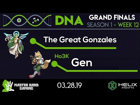 DNA 1.12 - The Great Gonzales (Palutena) vs Ho3K | Gen (Fox)- Grand Finals