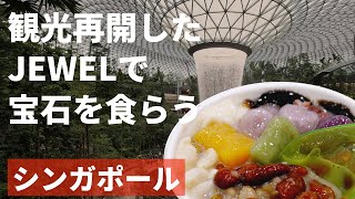 シンガポール、観光再開したJEWELで宝石「NINE FRESH」を食べる