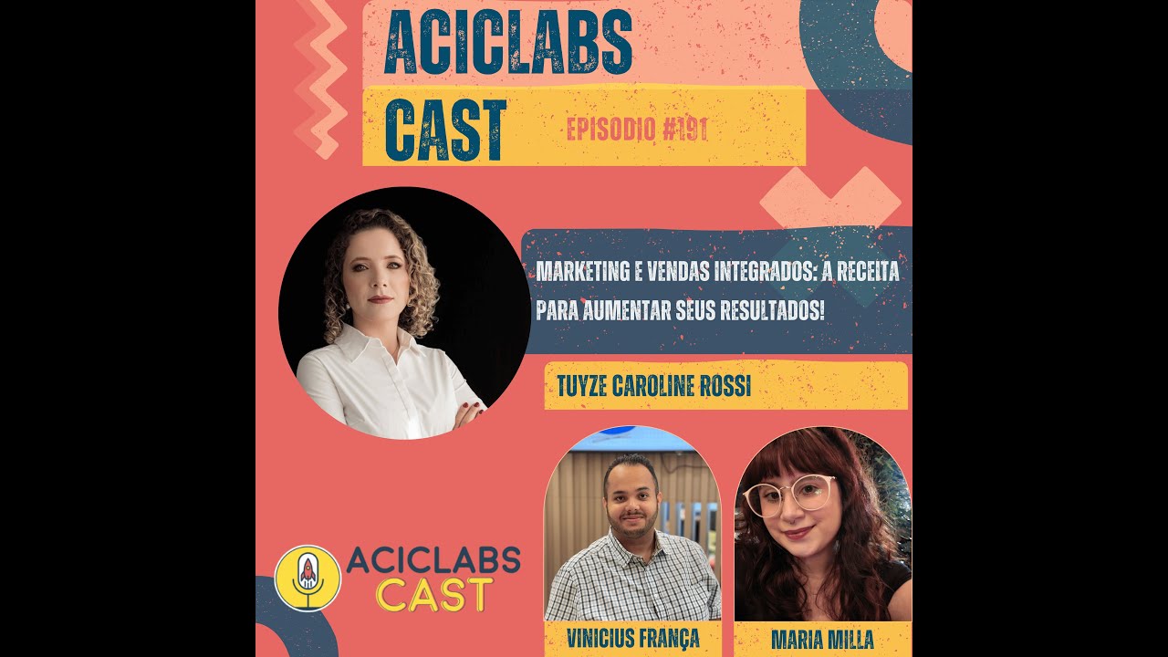 EP. 191- Tuyze Caroline Rossi | Marketing e Vendas Integrados :Receita Para Aumentar Seus Resultados