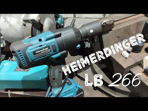 HEIMERDINGER LB 266 cordless impact wrench review, disassembly and interesting test WATCH EVERYONE!